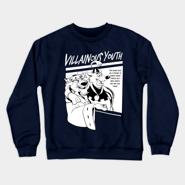 Villainous youth Crewneck Sweatshirt by sullyink